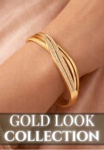Gold look collection