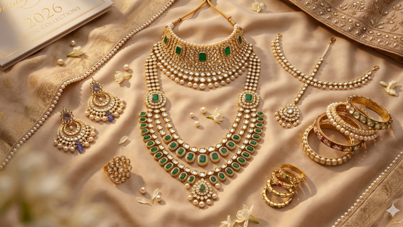 Latest Jewellery for Wedding Trends 2026 &ndash; Bridal & Guest Styling Ideas