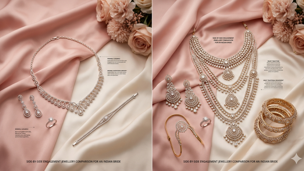 Minimal vs Heavy Jewellery for Engagement &ndash; Which Style is Better in 2026?