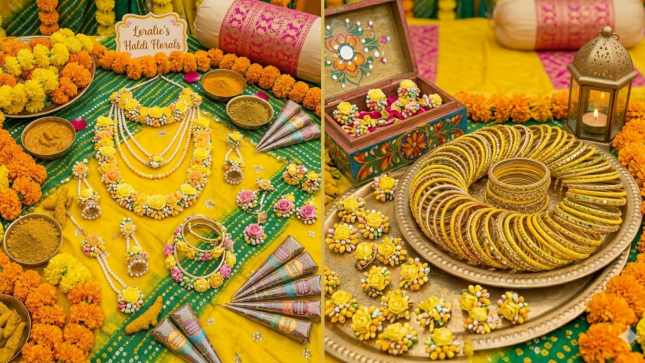 Buy Jewellery for Haldi Online &ndash; Floral & Lightweight Haldi Styles 2026