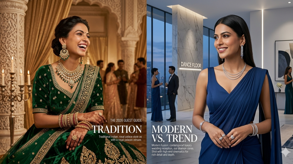 Traditional vs Modern Wedding Guest Jewellery &ndash; Which Style is Trending in 2026?