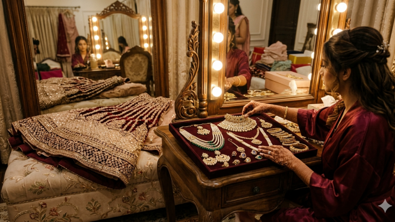 Best Jewellery for Lehenga in 2026 &ndash; Stylish Jewellery Ideas for Every Lehenga Look