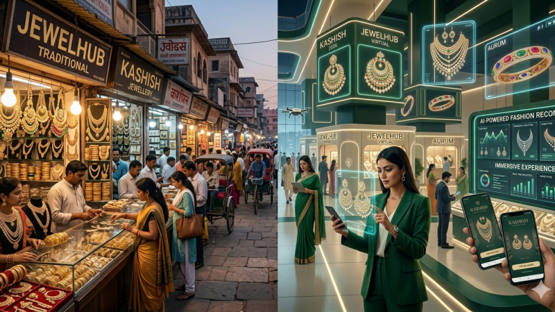 Online Jewellery Platform vs Traditional Jewellery Store &ndash; What Do Indian Shoppers Prefer in 2026?