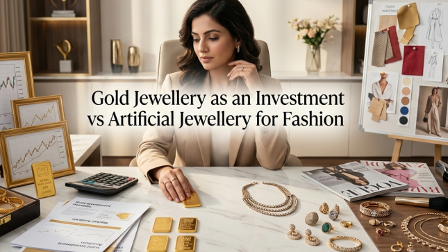 Gold Jewellery as an Investment vs Artificial Jewellery for Fashion: What Makes More Sense?