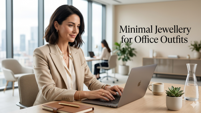 Minimal Jewellery for Office Outfits: Less Is More