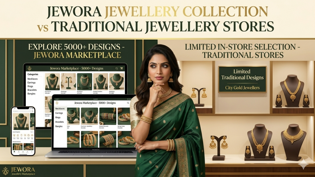 Jewora Jewellery Collection vs Traditional Jewellery Stores: Which Offers More Choice?