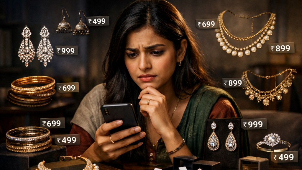 Mistakes to Avoid When Buying Jewellery Under ₹1000