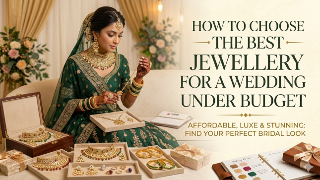 How to Choose the Best Jewellery for a Wedding Under Budget