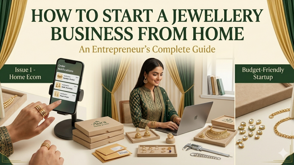 How to Start a Jewellery Business From Home in India (2026 Guide)