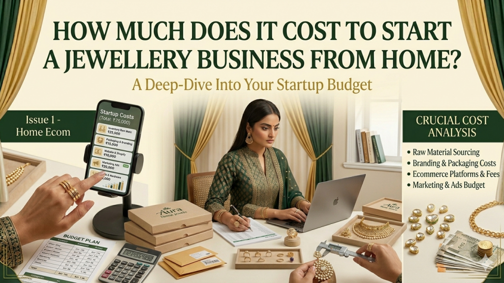 How Much Does It Cost to Start a Jewellery Business From Home in India?