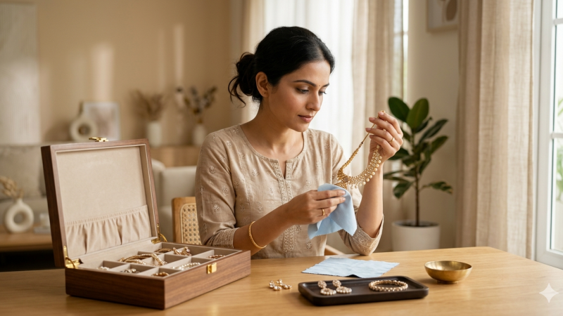 How to Take Care of Artificial Jewellery in India (Make It Last Longer)